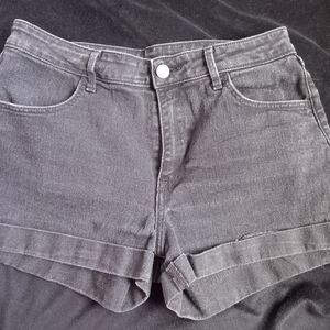 Denim Regular Waist Shorts